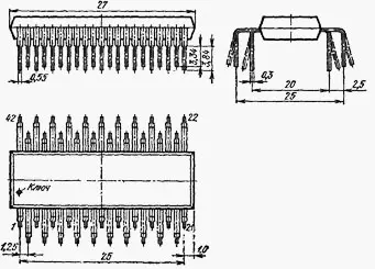 КР1801ВП1-038 микросхема фото 2