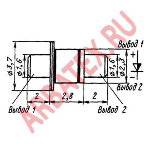 2Д524Б диод фото 3 2Д524Б диод фото 3